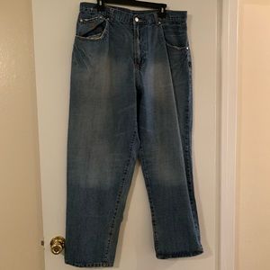 Makaveli Tupac denim jeans